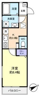 OpusV(オーパスファイブ)【2階】の間取り