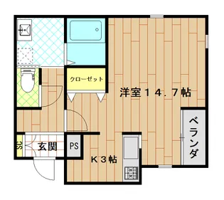 Ysファースト【2階】の間取り
