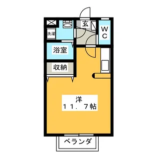 トスカーナ I【2階】の間取り