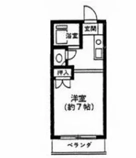 ABCハイツ【1階】の間取り