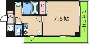 M’PLAZA住吉公園弐番館【4階】の間取り