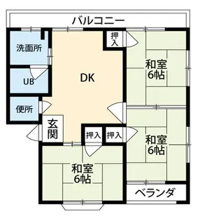メゾン飯寺【3階】の間取り