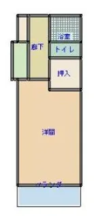 エムハイツ【1階】の間取り