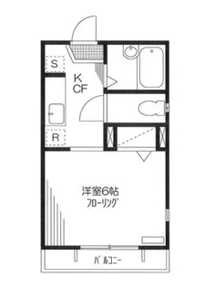 パルコート・S【2階】の間取り