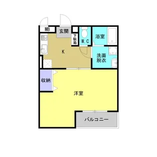 カサクワトロ【1階】の間取り
