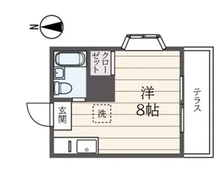 東京都杉並区和泉1【アパート】の間取り