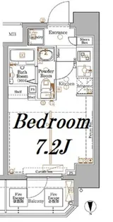 1Rの間取り画像