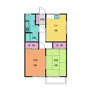 さくらハウス【2階】の間取り