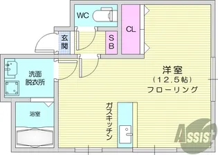 アトリエプルミエ【2階】の間取り