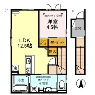 コートM【2階】の間取り
