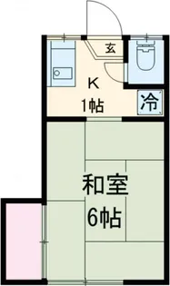 目黒レジデンス【2階】の間取り