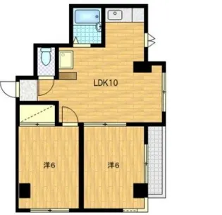 ジュエル翠ヶ丘【2階】の間取り