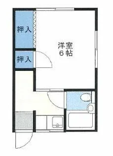 グリーンハイツ【1階】の間取り