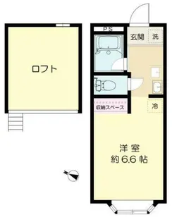 ハウスファイブ【1階】の間取り