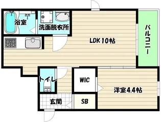大阪府大阪市淀川区西中島7【マンション】の間取り