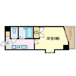 1Kの間取り画像
