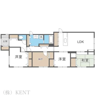 プランドール円山表参道【3階】の間取り