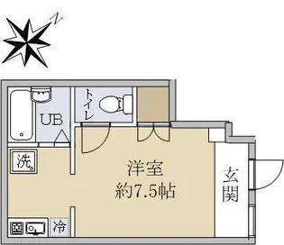 アートヒルズ国領町【1階】の間取り