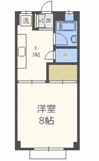 服部ビル【4階】の間取り