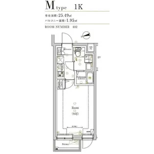 シャンファーレ東京ノース【4階】の間取り