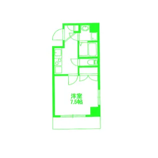 神奈川県横浜市西区中央2【マンション】の間取り