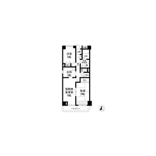 東京都葛飾区小菅4【マンション】の間取り