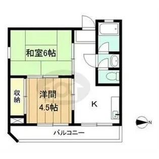 ハイツ青山【3階】の間取り