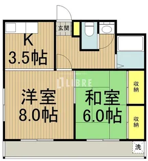 マ・メゾン【1階】の間取り