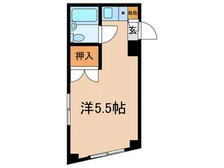 スペース210稲田堤【2階】の間取り