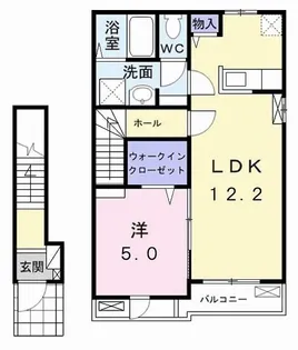 レオーネC【2階】の間取り