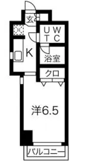 レディアス調布国領【2階】の間取り