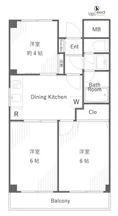 メゾンシリウス【3階】の間取り