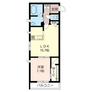 ラルーチェ【3階】の間取り