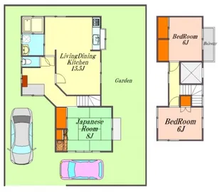 広島県広島市安佐北区安佐町大字くすの木台【一戸建】の間取り