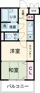 BES明大前コート【3階】の間取り