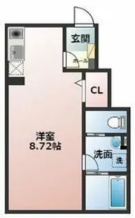 CHELSEA日野【1階】の間取り