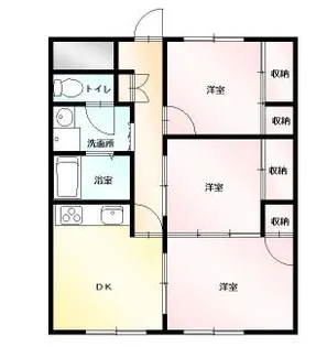 ブロードマンション【1階】の間取り