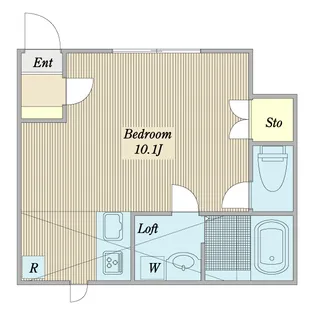 Especial Tokyo East【1階】の間取り