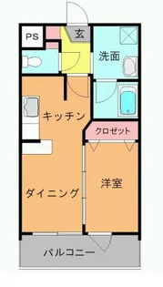 プレジール船橋本町【5階】の間取り