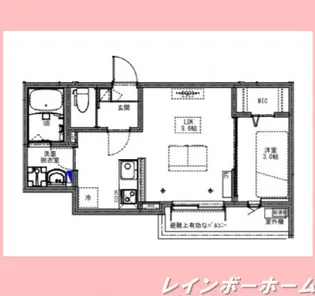 KEIAI RESIDENCE 豊四季【3階】の間取り
