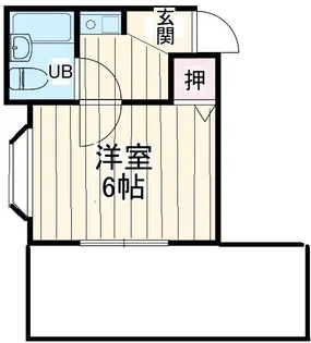 エクセル八千代【1階】の間取り