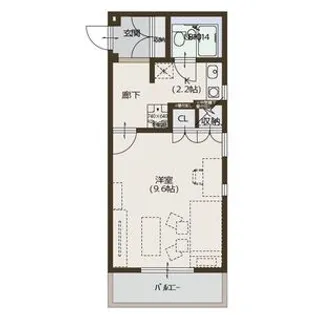 クオリティ・ワン【2階】の間取り