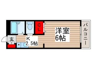 ビラFOX【3階】の間取り