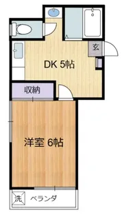 ブリーズ桜台【1階】の間取り