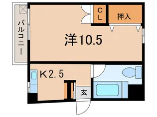 アビタ千石【5階】の間取り