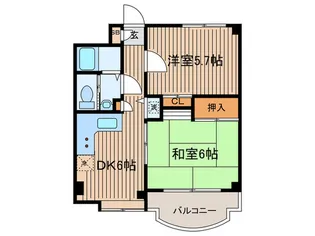 マキシム IK6【1階】の間取り