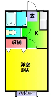 フェアステージ525【1階】の間取り