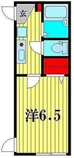 Sincrese堀切【1階】の間取り