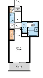 東京都小金井市東町4【マンション】の間取り