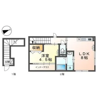 メゾン・ウィステリア【2階】の間取り